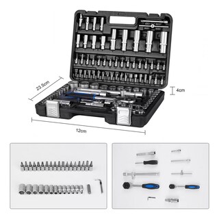 Foto 2 | Foto 2 | Set Herramientas Juego De Dados 108 Pcs Llaves Eo Safe Imports Esi-10540 Multicolor