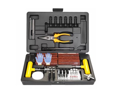 Foto 1 | Foto 1 | Kit Reparación Emergencia Llantas Neumáticos Auto Moto 100pz Eo Safe Imports Esi-12264 Multicolor