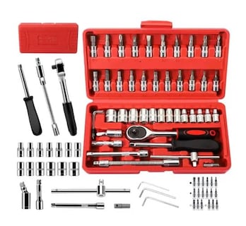 Foto 1 | Foto 1 | Caja De Herramientas De Maquinaria Automotriz 46pcs