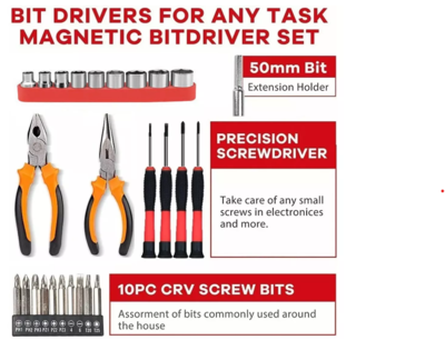 Foto 2 | Foto 2 | Kit De Herramientas Wünd Con Inalambricos Taladro Eléctrico102pcs