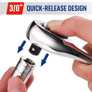 Foto 4 | Foto 4 | Llave De Trinquete Workpro Con Accionamiento De 3/8 Pulgadas, 72 Dientes, Reversible - Venta Internacional.
