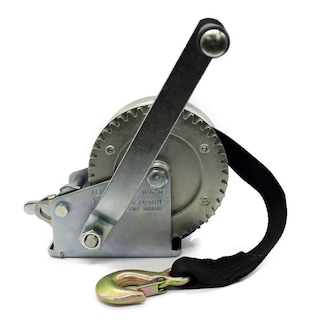 Foto 2 | Foto 2 | Winch Malacate Manual 2500 Libras Con Banda Maple Tools