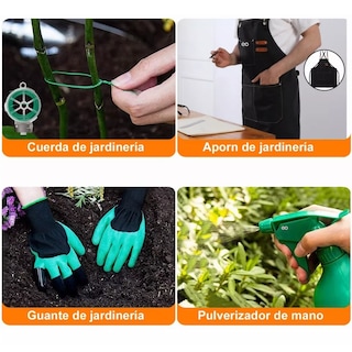 Foto 2 | Foto 2 | Language Juego De Herramientas De Jardín 11pzs Eo Safe Imports Esi-10522-1 Multicolor