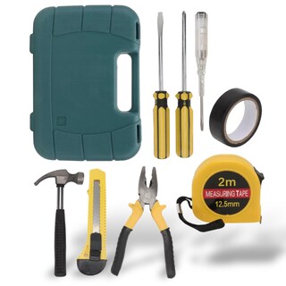 Foto 1 | Foto 1 | Kit Herramientas Básico 9 Piezas Multifunción Portátil Hogar