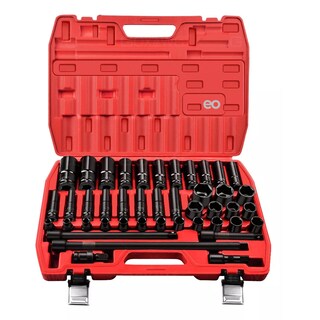 Foto 1 | Foto 1 | Juego De Herramientas Dados Alto Impacto 43 Pzs Eo Safe Imports Esi-9221-1 Rojo