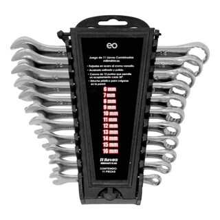 Foto 1 | Foto 1 | Juego Llaves Mixtas Eo Safe Imports ESI-9073-1 Plateado 22 Piezas