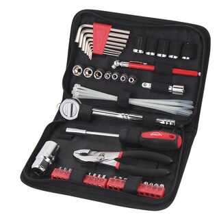 Foto 1 | Foto 1 | Juego De Herramientas Apollo Tools Compact De 56 Piezas Sae Con Funda Dt9774 - Venta Internacional.