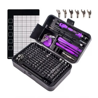 Foto 1 | Foto 1 | Kit 170 Destornilladores Puntas Magnéticas Repara Pc Celular Eo Safe Imports Esi-5999-1 Morado