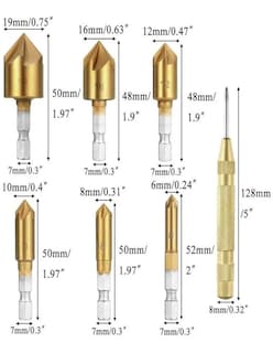 Foto 3 | Foto 3 | Juego De Brocas Para Carpintería + Termo Güish Gratis