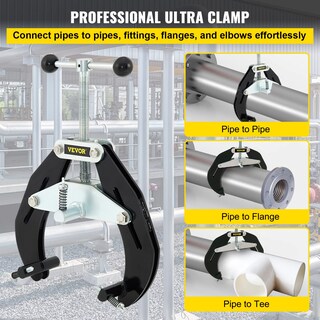 Foto 2 | Foto 2 | Abrazadera De Tubo Vevor High Strength Ultra De 5,1 A 15,2 Cm De Acero - Venta Internacional.