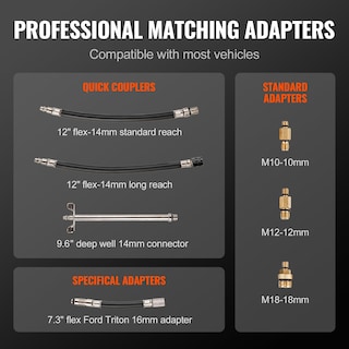 Foto 3 | Foto 3 | Kit Adaptador De Comprobador De Compresión Vevor Para Cilindro De Motor - Venta Internacional.