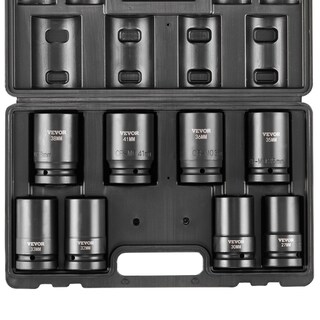 Foto 1 | Foto 1 | Juego De Enchufes De Impacto Vevor 1 Drive, 8 Piezas De Profundidad, 27-41 Mm, Métricos - Venta Internacional.