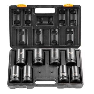 Foto 6 | Foto 6 | Juego De Enchufes De Impacto Vevor 1 Drive, 8 Piezas De Profundidad, 27-41 Mm, Métricos - Venta Internacional.
