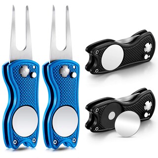 Foto 1 | Foto 1 | Herramienta De Reparación Golf Divot Skylety Metal Con Marcador De Bolas, 4 Unidades - Venta Internacional.