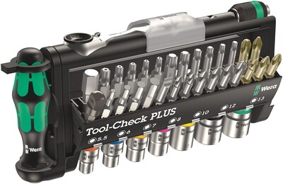 Foto 1 | Foto 1 | Juego De Herramientas Wera 056490 Tool-check Plus Bit Ratchet Con Casquillos - Venta Internacional.