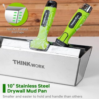 Foto 7 | Foto 7 | Juego De Herramientas Para Paneles De Yeso Thinkwork 8 Piezas Acero Inoxidable Con Cazoleta - Venta Internacional.