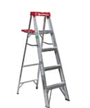 Escalera de Aluminio Tijera Cuprum C-2312-05n color Gris