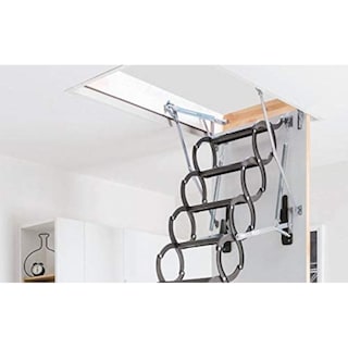 Foto 3 | Foto 3 | Escalera de Ático Fabricada en Acero Estilo Lst Tijera Fakro LST280CM Gris
