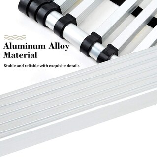 Foto 3 | Foto 3 | Escalera de Techo Plegable Practiksa de Aluminio de 5m con Antideslizante Multiusos Extensible