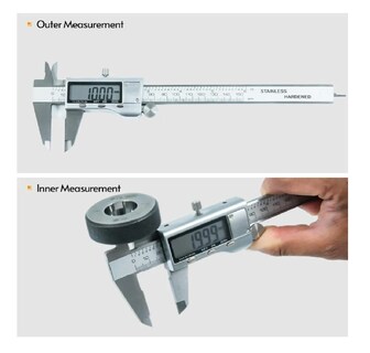 Foto 3 | Foto 3 | Calibrador Vernier Electrónico de Acero Inoxidable Eo Safe Imports Digital Plata