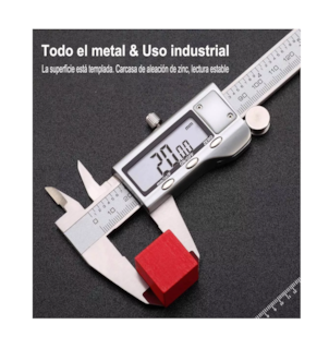 Foto 4 | Foto 4 | Calibrador Vernier Digital Keatronic Todo Metal 0.01mm Plateado