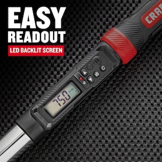 Foto 4 | Foto 4 | Llave Dinamométrica Craftsman Digital De 1/2 Pulgada Con Accionamiento Sae - Venta Internacional.