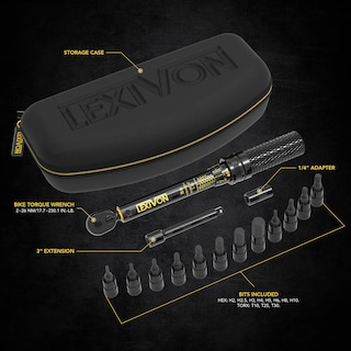 Foto 3 | Foto 3 | Llave Dinamométrica Lexivon Bike 1/4'' Dr., 15 Piezas, 2-26 Nm - Venta Internacional.