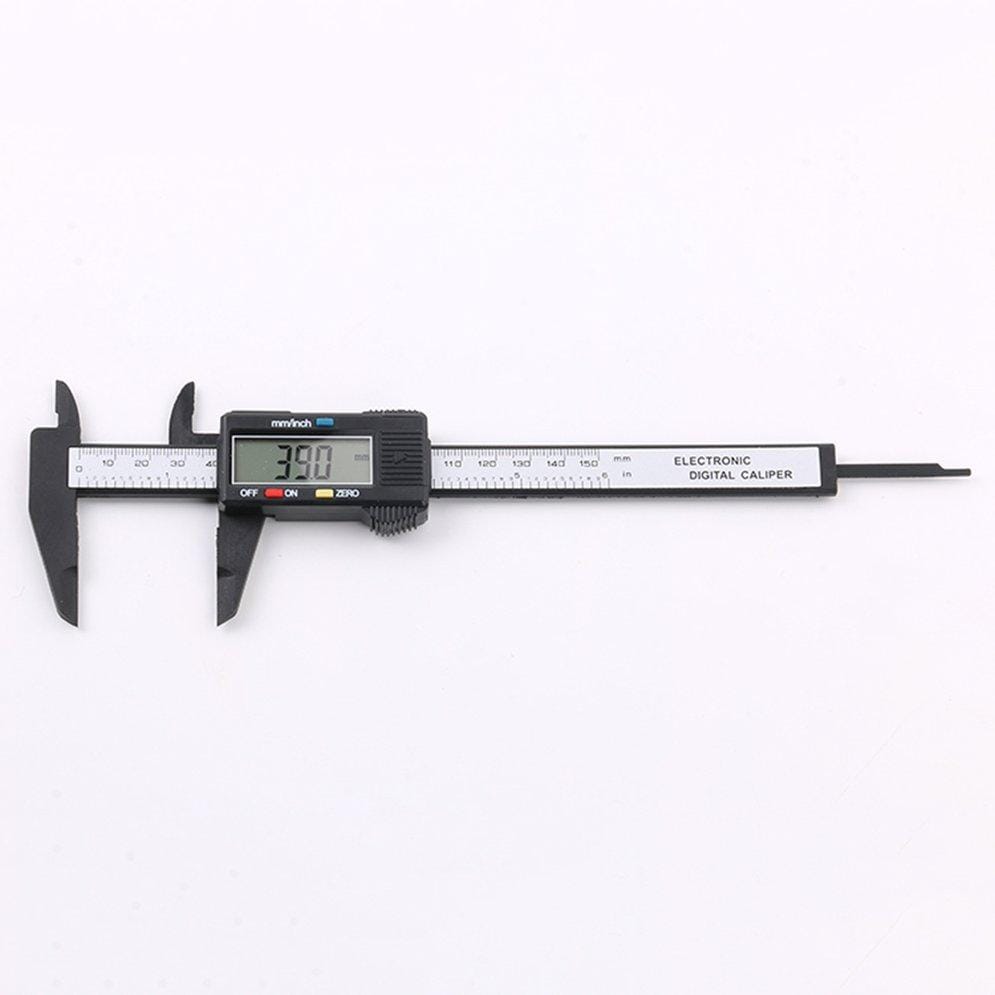 Pinza Vernier Digitale Calibro Digitale Vernier A Fibra Di Carbonio, 150 Mm / 6 Pollici, Display LCD – Preciso E Facile Da Usare Calibro Digitale Professionale - Foto 3