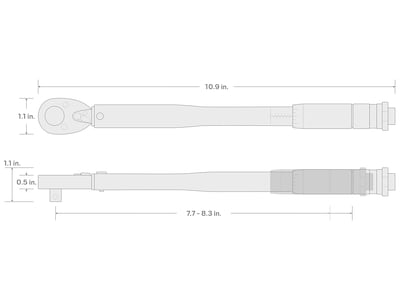 Foto 7 | Foto 7 | Llave Dinamométrica Tekton, Micrómetro Con Accionamiento De 1/4 Pulgadas, 20-200 Pulgadas/libra 24320 - Venta Internacional.