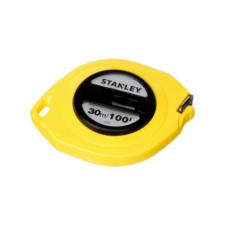 Foto 1 | Foto 1 | Cinta Larga De Fibra De Vidrio 30 M Stanley color Amarillo 34-262s