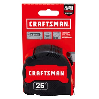 Foto 6 | Foto 6 | Cinta Métrica Craftsman Cmht37443s Con Cierre Manual Retráctil De 7,6 M - Venta Internacional.