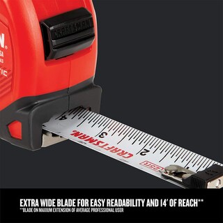 Foto 5 | Foto 5 | Cinta Métrica Craftsman Proreach De 25 Pies/7,6 M Con Gancho Magnético - Venta Internacional.
