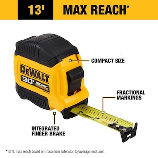 Foto 2 | Foto 2 | Cinta Métrica Dewalt Atomic Compact Series 9m - Venta Internacional.