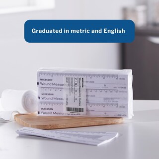 Foto 4 | Foto 4 | Guía De Medición De Heridas Mckesson, Papel No Estéril, 15 Cm - Venta Internacional.