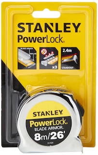 Foto 1 | Foto 1 | Cinta Métrica Stanley Powerlock Rule Blade Armor, 8 M/26 Pies - Venta Internacional.
