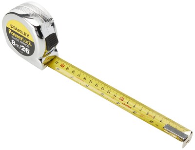 Foto 3 | Foto 3 | Cinta Métrica Stanley Powerlock Rule Blade Armor, 8 M/26 Pies - Venta Internacional.