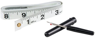 Foto 2 | Foto 2 | Kit Combinado De Cinta Métrica Y Rascador De Costuras Singer 00106, Color Negro - Venta Internacional.