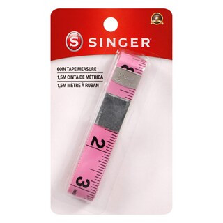 Foto 7 | Foto 7 | Cinta Métrica Singer 00218, 1,5 M/60 Pulgadas, Impresión Negra Sobre Rosa - Venta Internacional.