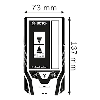 Foto 2 | Foto 2 | Receptor De Laser Lineal 50 M Lr 7 Bosch