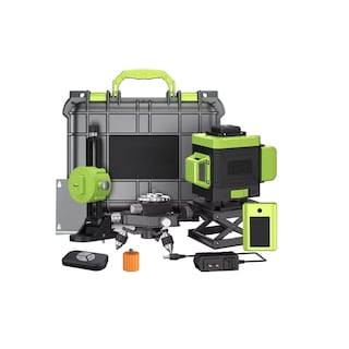 Foto 1 | Foto 1 | Nivel Laser 4d Belug 16 Líneas Autonivelante 2 Baterías color Verde/Negro