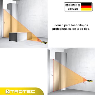 Foto 2 | Foto 2 | Distanciómetro Laser Digital 70m con Sensor de Inclinación de 90° Bd21 Trotec