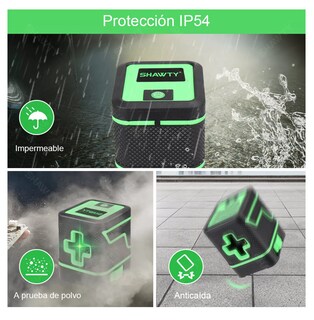 Foto 2 | Foto 2 | Nivel Láser 2 Líneas Multifuncional Shawty 3°Autonivelante