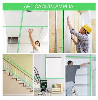 Foto 3 | Foto 3 | Nivel Láser 2 Líneas Multifuncional Shawty 3°Autonivelante