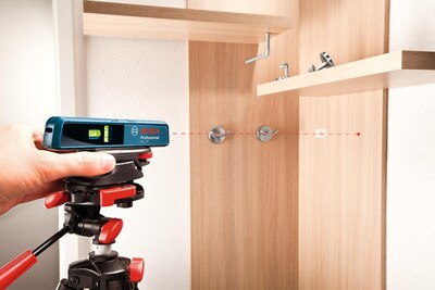 Foto 6 | Foto 6 | Láser De Línea Y Punto Bosch Gll 1 P 20m Con Baterías Y Soporte - Venta Internacional.