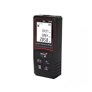 Foto 1 | Foto 1 | Telémetro Láser Medidor De Distancia Distanciómetro De 100 M Eo Safe Imports Esi-11022-1 Negro