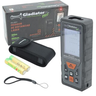 Foto 1 | Foto 1 | Medidor Distancia Láser Gladiator Mdl 8100/1 0.05-100m 90°