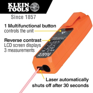 Foto 2 | Foto 2 | Medidor De Distancia Láser Klein Tools 93ldm100c, Alcance 30 M - Venta Internacional.