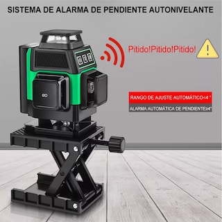 Foto 2 | Foto 2 | Kit Nivel Láser Autonivelante C/soporte 8 Pzas Eo Safe Imports Esi-7023 Multicolor