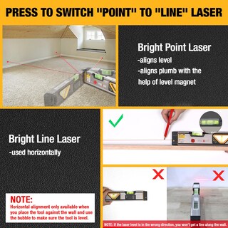 Foto 2 | Foto 2 | Nivel Láser Prexiso Prexiso 2 En 1 Con Nivel De Alcohol De 30 Cm - Venta Internacional.