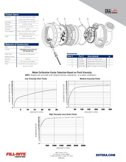 Foto 5 | Foto 5 | Medidor De Transferencia De Productos Químicos Sotera 850 1 2-20 Gpm Con Sensor De Aire - Venta Internacional.